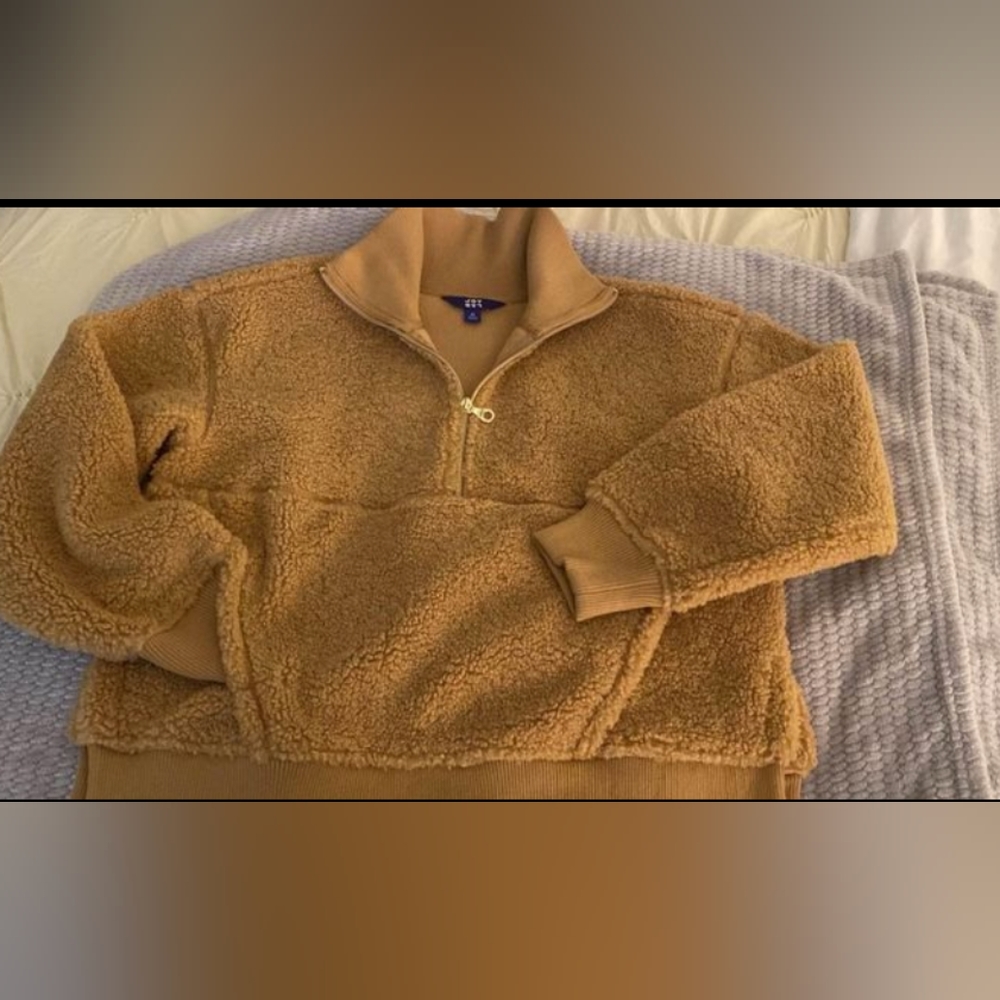 Joy Lab Quarter Zip Sherpa Pullover